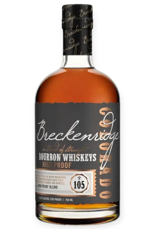 Breckenridge Distillers High Proof Bourbon Whiskey Blend