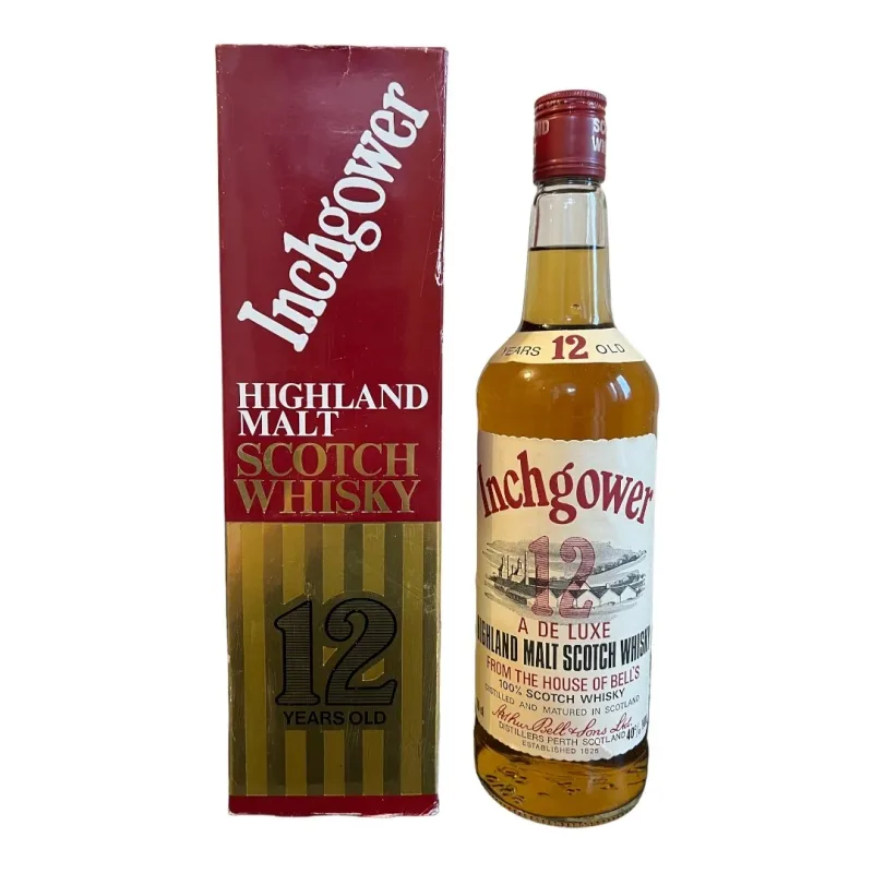 Inchgower – 12 Year Old A De Luxe Speyside Single Malt Scotch Whisky (1970s) (75cl, 40%)
