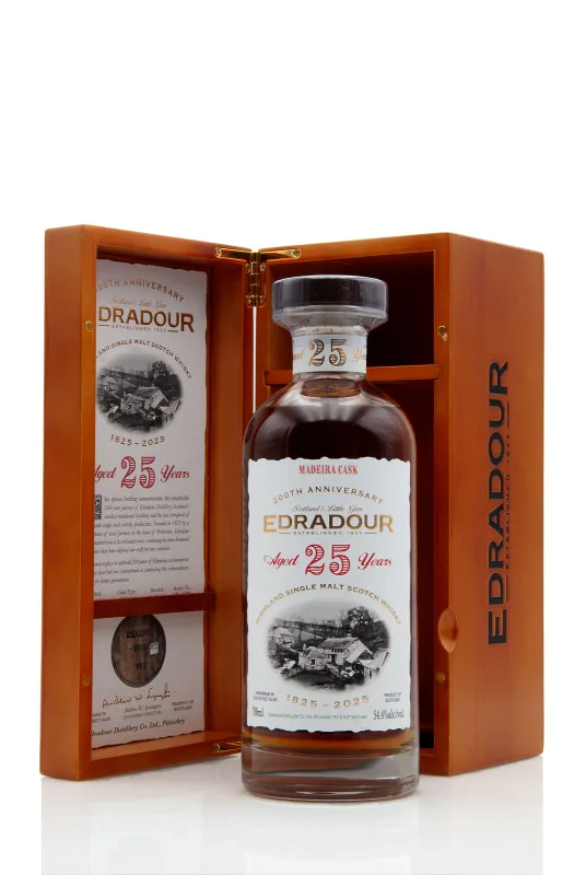 Edradour – 25 Year Old 1999 | Madeira Cask #903 | 200th Anniversary