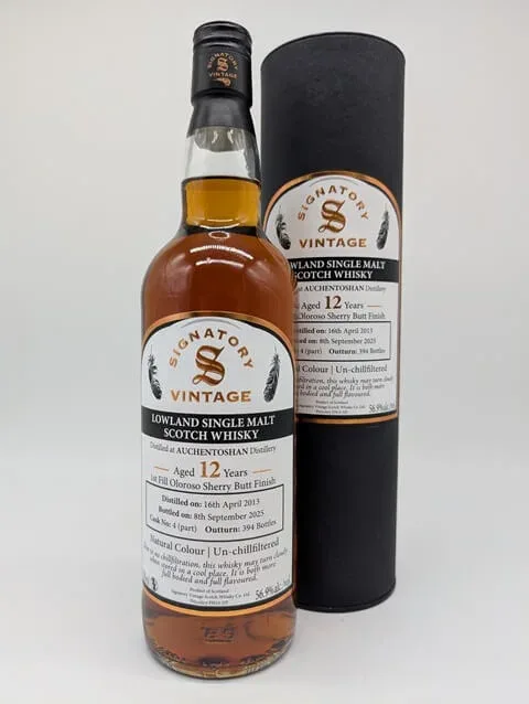 Auchentoshan – 2013 Signatory (70cl, 56.9%)