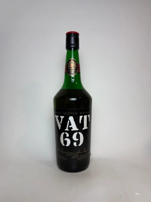 Sanderson's VAT 69 Finest Blended Scotch Whisky, 1970s