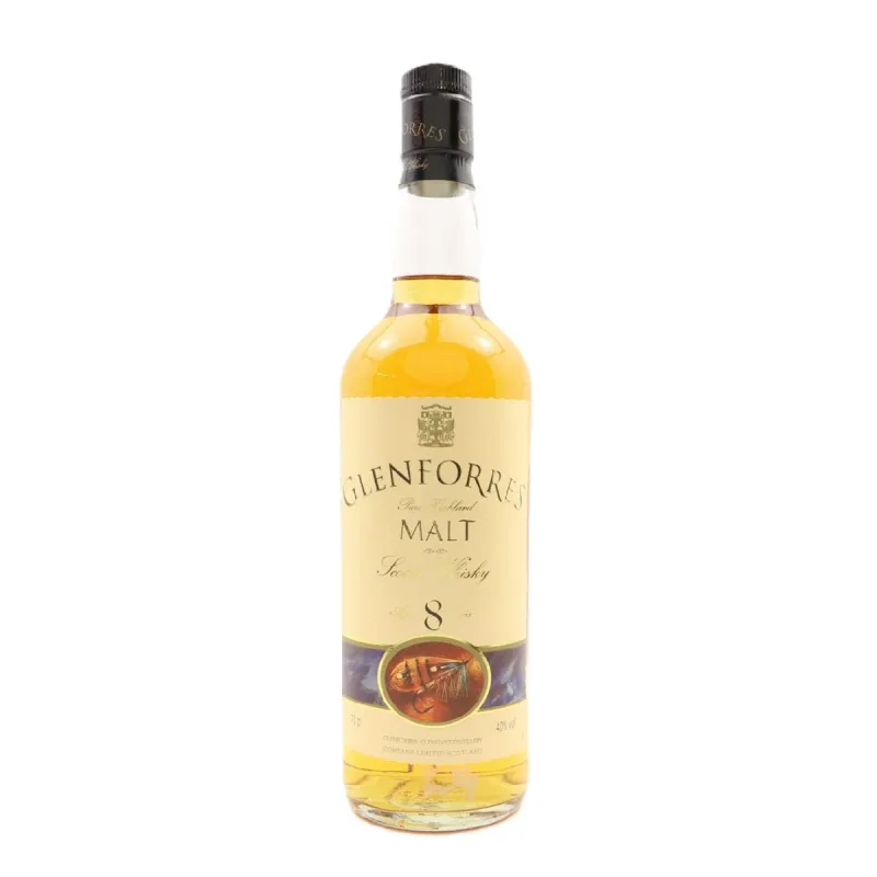 Glenforres 8 Year Old Highland Blended Malt Scotch Whisky (1990s) (70cl, 40%)