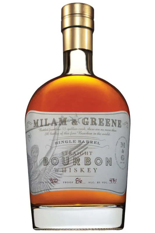 Milam & Greene Single Barrel Bourbon (75cl, 43%)