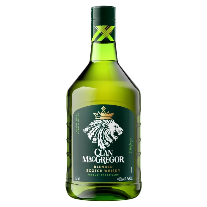 Clan MacGregor Blended Scotch Whisky 1.75L (175cl, 40%)