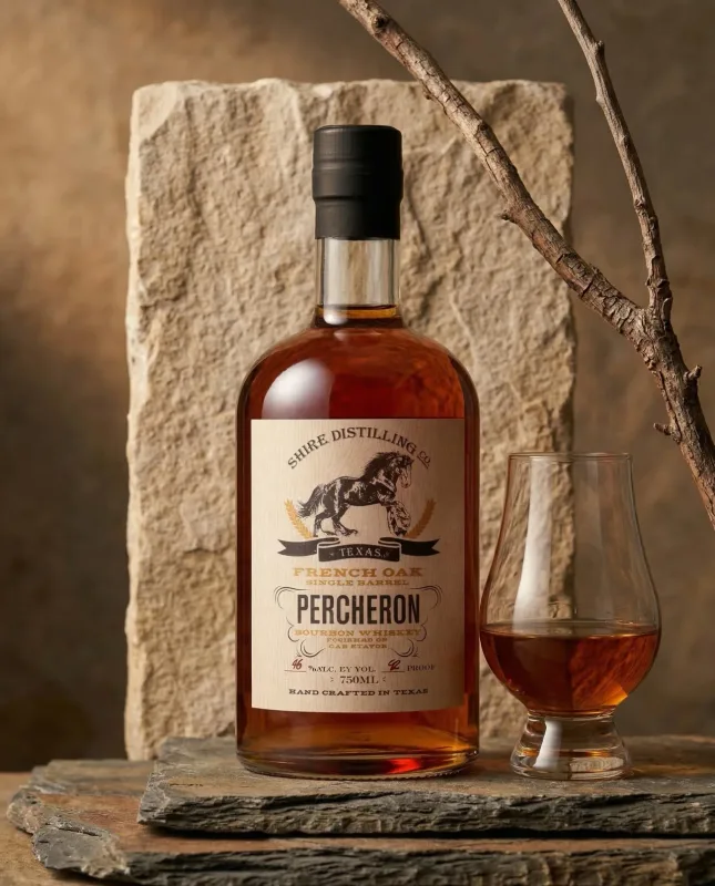 Shire Oak – Percheron Bourbon French Oak (70cl, 46%)