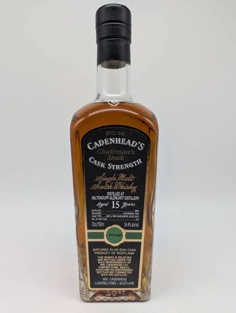 Miltonduff – 2009 Cadenhead's Chairman's Stock