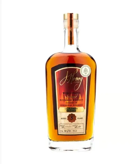 J. Henry La Flamme Reserve 5 Year Bourbon Armagnac Finish (75cl, 56.8%)