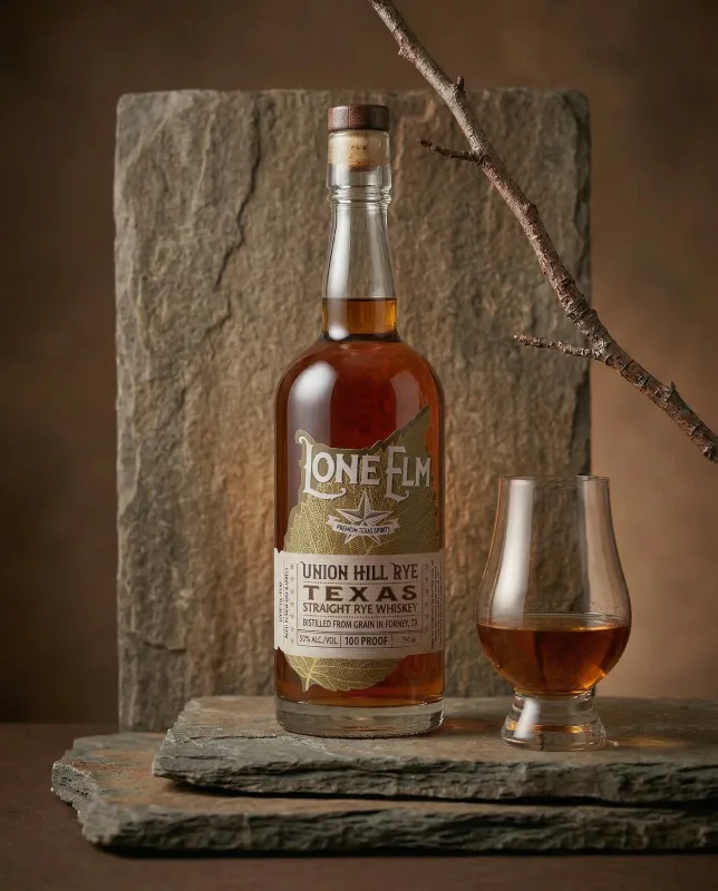 Lone Elm Union Hill Straight Rye (70cl, 50%)