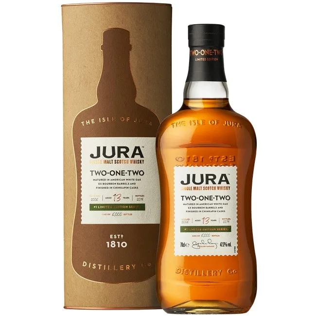 Jura – Two One Two 212 Chinkapin Finish (70cl, 47.5%)