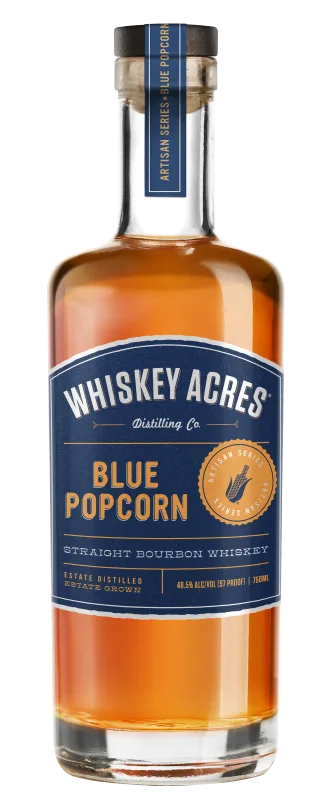 Whiskey Acres Blue Popcorn Bourbon