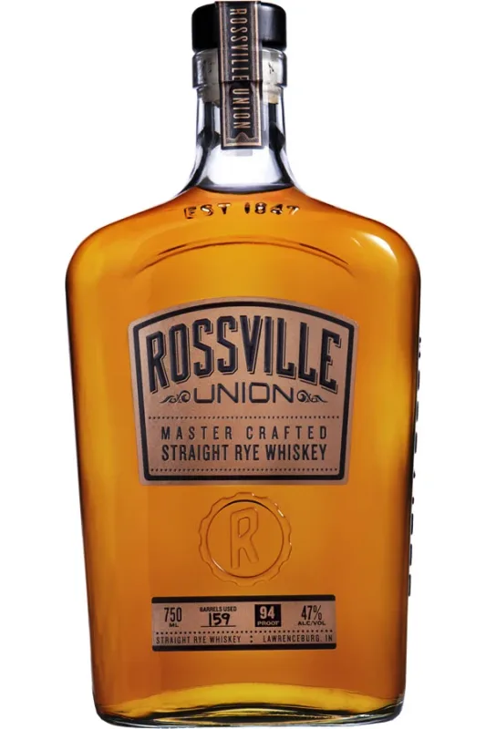 Rossville Union Master Crafted Rye 5 Year Old (75cl, 47%)
