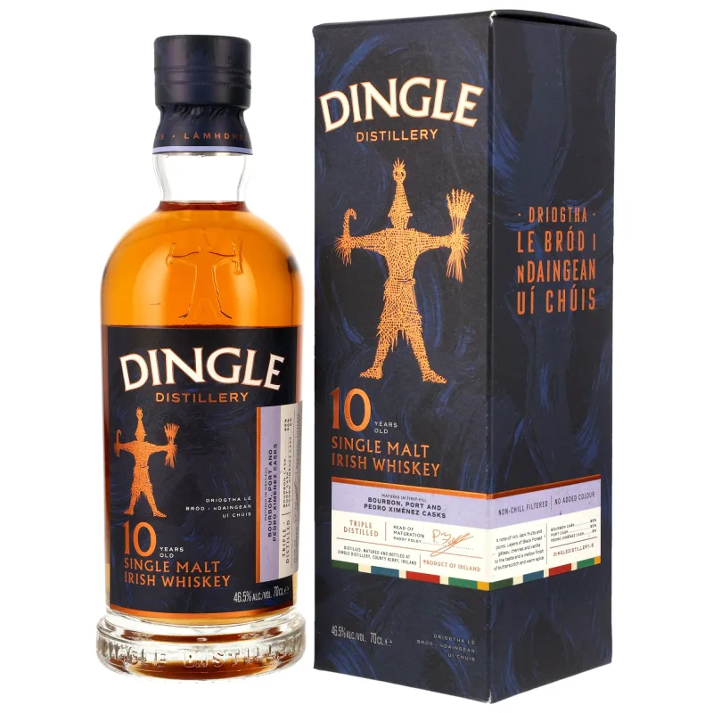 Dingle – 10 Year Old Bourbon, Port & PX Sherry Cask