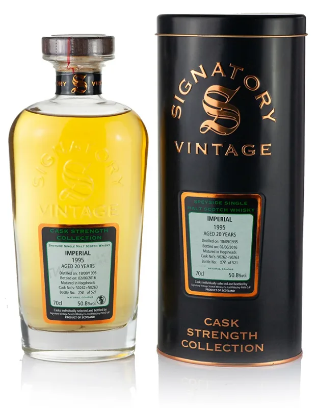 Imperial – 20 Year Old 1995 Signatory Cask Strength
