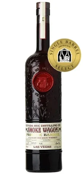 Smoke Wagon Private Barrel 8 Year Bourbon (75cl, 56.5%)