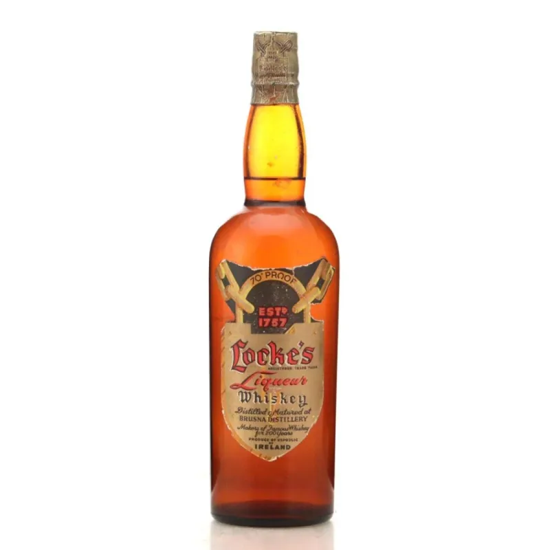 John Locke & Co. Locke's Irish Liqueur Whiskey pre-1957