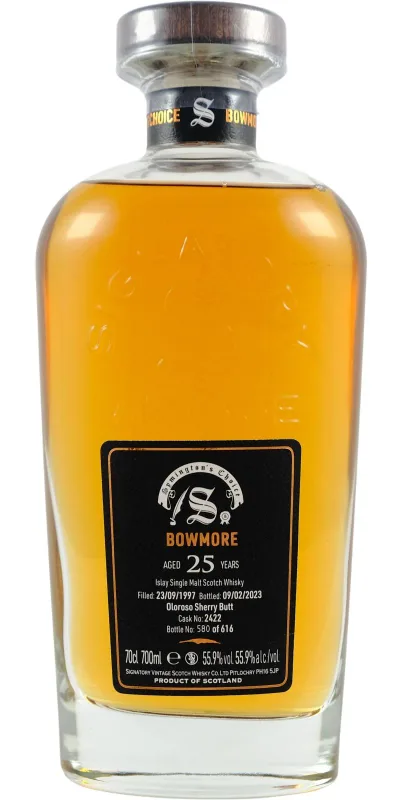 Bowmore – 1997 25 Year Old Symington's Choice (70cl, 55.9%)