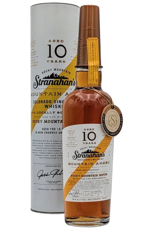 Stranahan's – Mountain Angel 10 Year Old American Single Malt Whiskey Batch 5