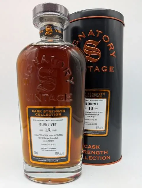 Glenlivet – 2006 Signatory #901017