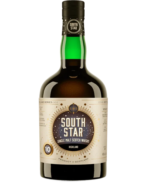 South Star 10 Year Old Highland Single Malt Scotch Whisky (70cl, 48%)