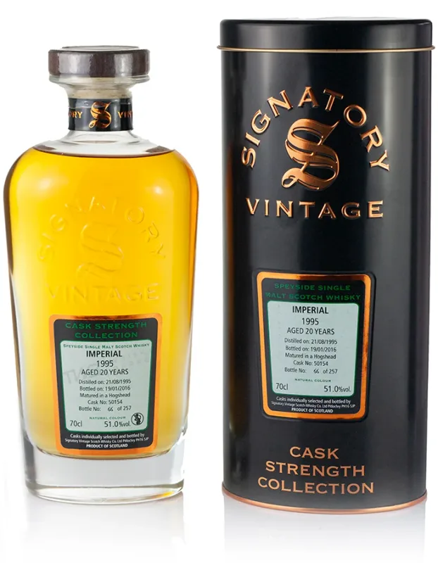 Imperial – 20 Year Old 1995 Signatory Cask Strength