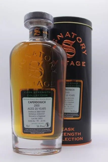 Caperdonich – 2000 Signatory Vintage Cask Strength Collection