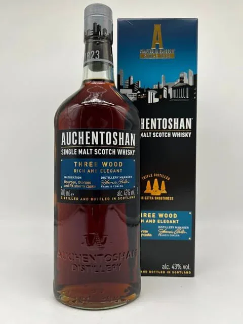 Auchentoshan – Three Wood (70cl, 43%)