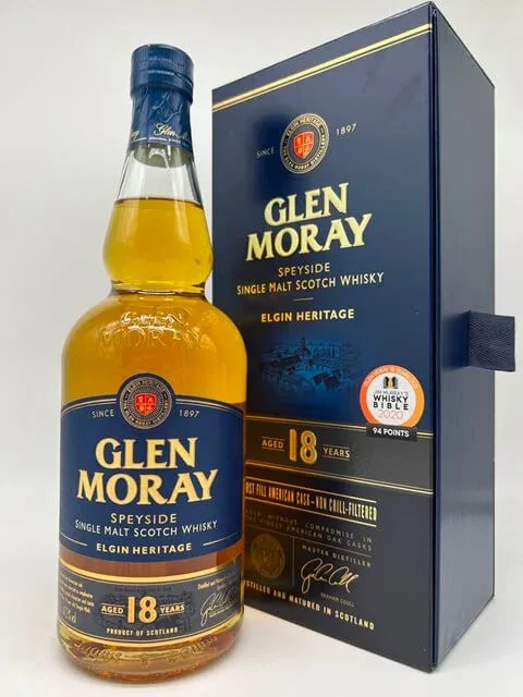 Glen Moray – 18 Year Old (70cl, 47.2%)