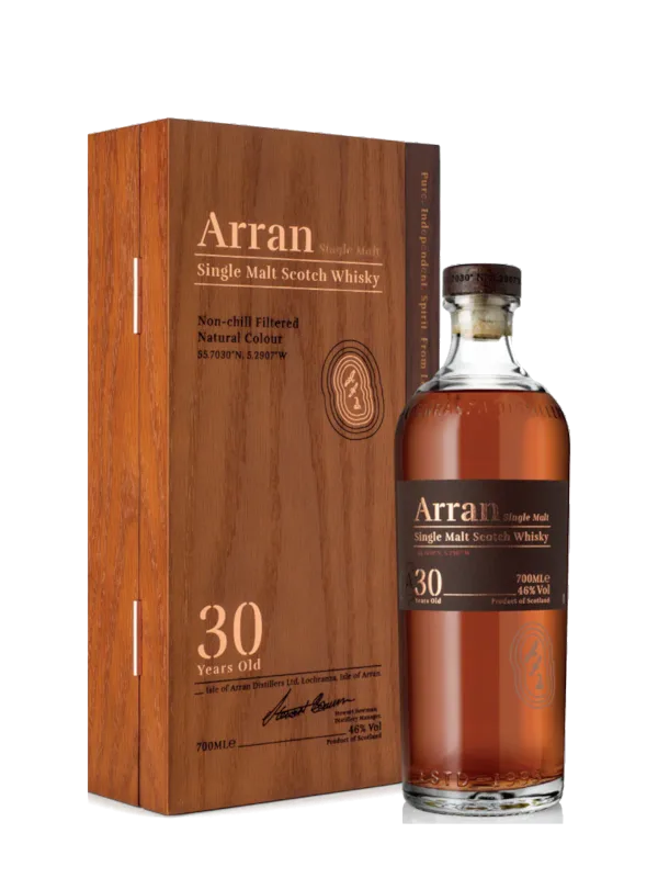 Arran 30 Years Old Single Malt Scotch Whisky (70cl, 46%)