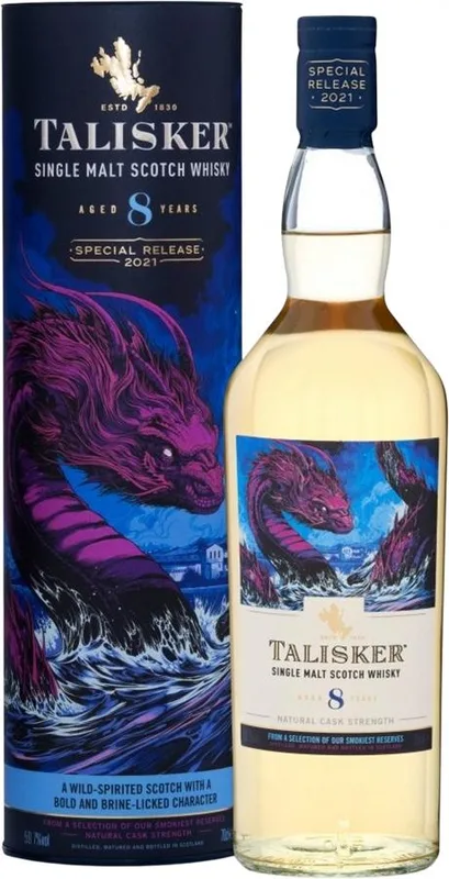 Talisker – 8 Year Old Diageo Special Releases 2021 (70cl, 59.7%)