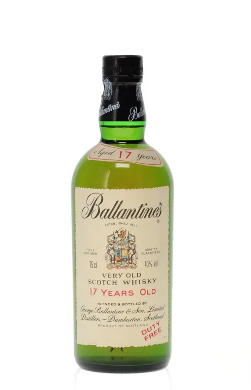 George Ballantine & Son's Ballantine's 17 Year Old Very Old Scotch Blended Whisky, 1980s