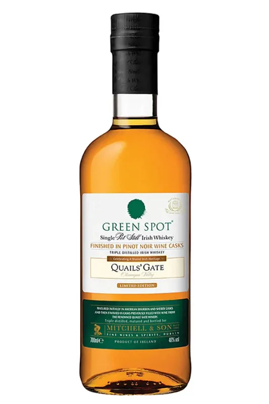 Green Spot Quails' Gate Pinot Noir Finish