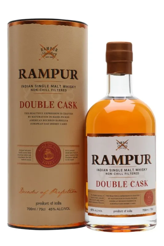 Rampur Double Cask (75cl, 45%)