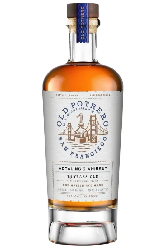 Old Potrero 13 Year Old Bottled in Bond Hotaling's Rye Whiskey