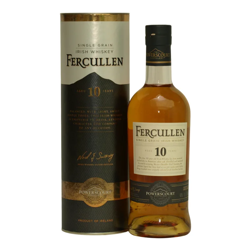 Fercullen 10 Year Old Single Grain Irish Whiskey