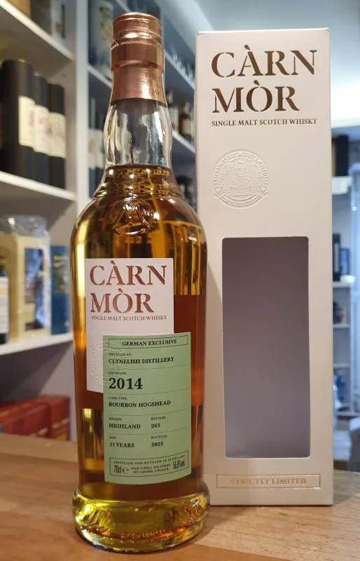 Clynelish – 2014 11 Year Old German Exclusive Bourbon Hogshead Càrn Mòr Strictly Limited (70cl, 55.6%)
