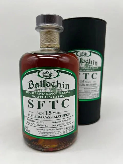 Ballechin 2007 Straight From The Cask #199/#200/#203