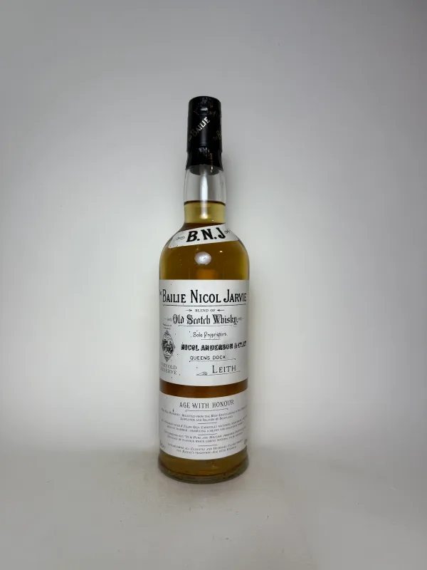 Nichol Anderson & Co. The Bailie Nicol Jarvie Blend of Old Scotch Whiskies - 2000s