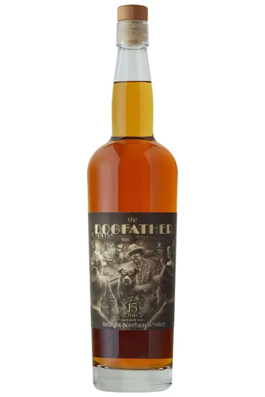 Lone Whisker The Dogfather 15 Year Bourbon (75cl, 47%)