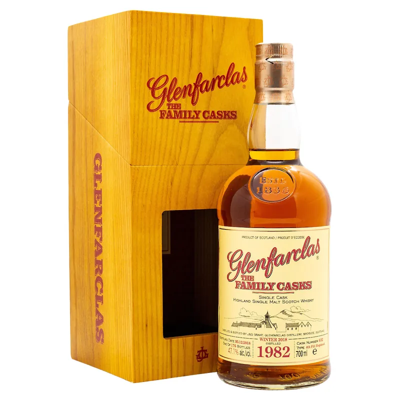 Glenfarclas – Family Casks 1982 Winter 2018 Cask 632 Single Cask (70cl, 47.1%)