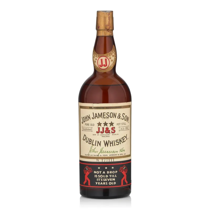 John Jameson & Son 7YO Dublin Whiskey - 1950s