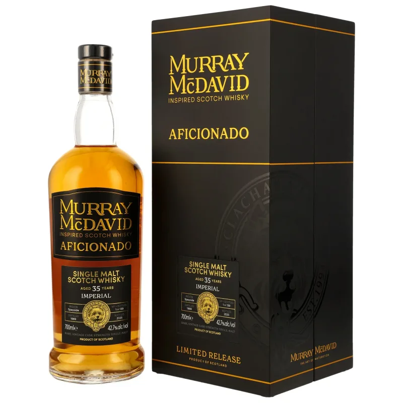 Imperial – 1989/2025 35 Year Old Aficionado Bourbon Barrel #182 Murray McDavid