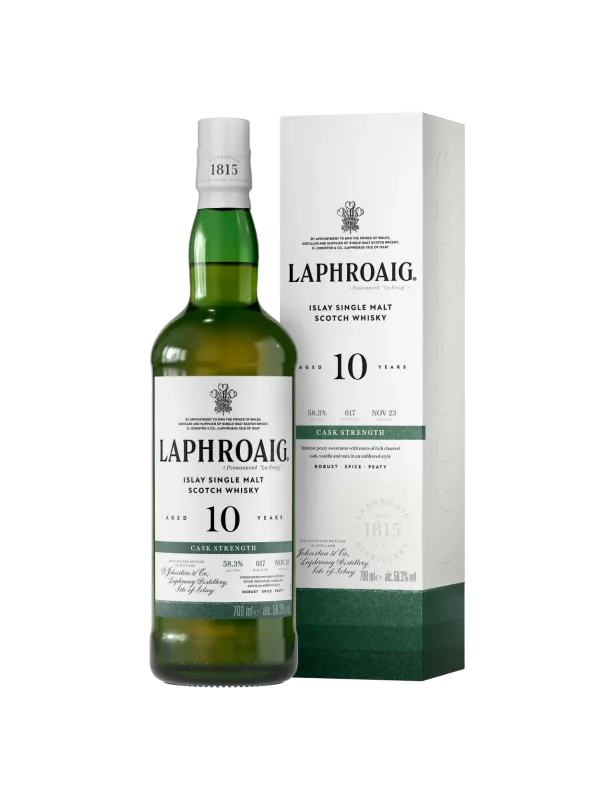 Laphroaig – 10 Year Old Cask Strength Batch 17 (70cl, 58.3%)