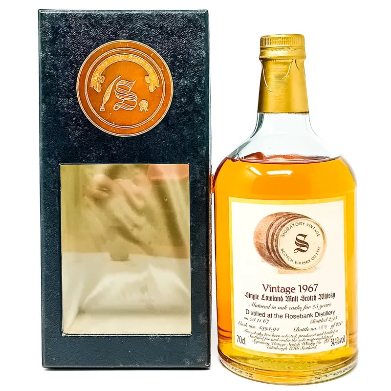 Rosebank – 1967 25 Year Old Signatory Vintage (70cl, 54.4%)