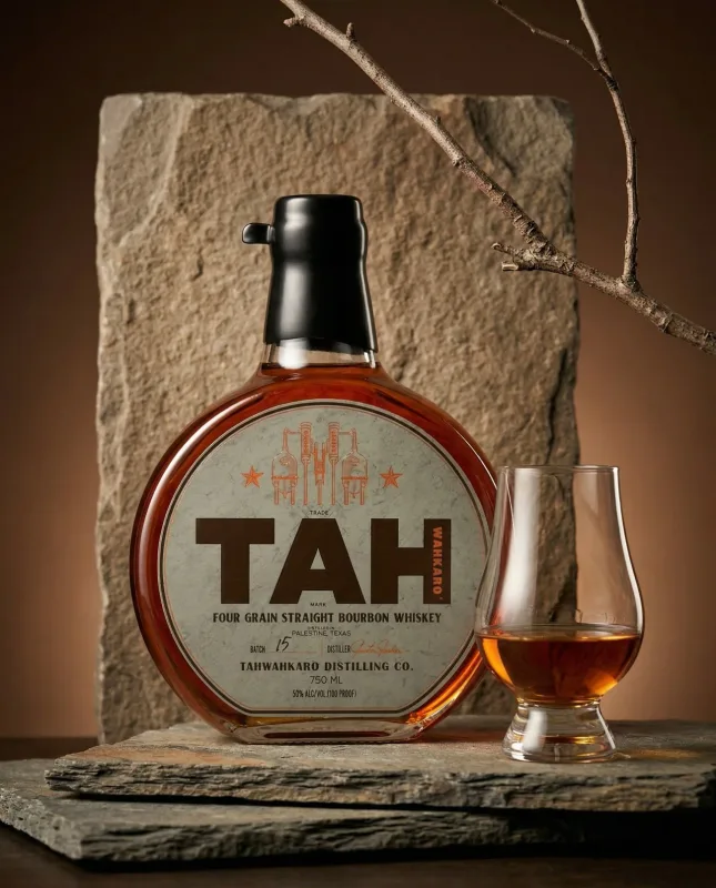 Tahwahkaro Four Grain Bourbon (70cl, 50%)