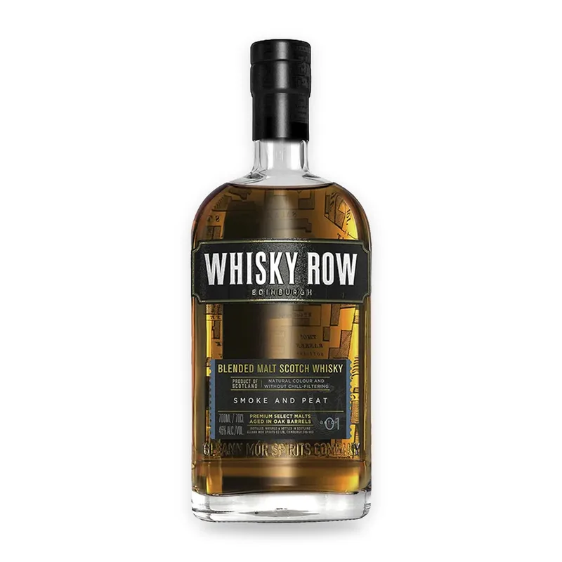Whisky Row Smoke and Peat Blended Malt Scotch Whisky (70cl, 45%)