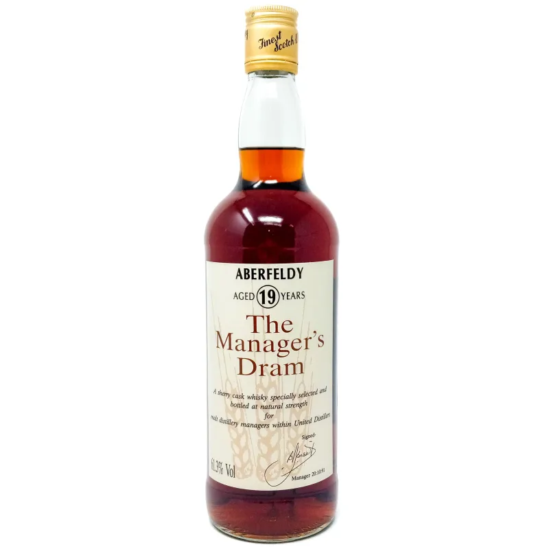 Aberfeldy – 19 Year Old The Manager's Dram (70cl, 61.3%)
