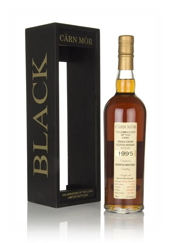 North British – 1995 22 Year Old, Càrn Mòr Celebration of the Cask Black Gold Edition (70cl, 57%)