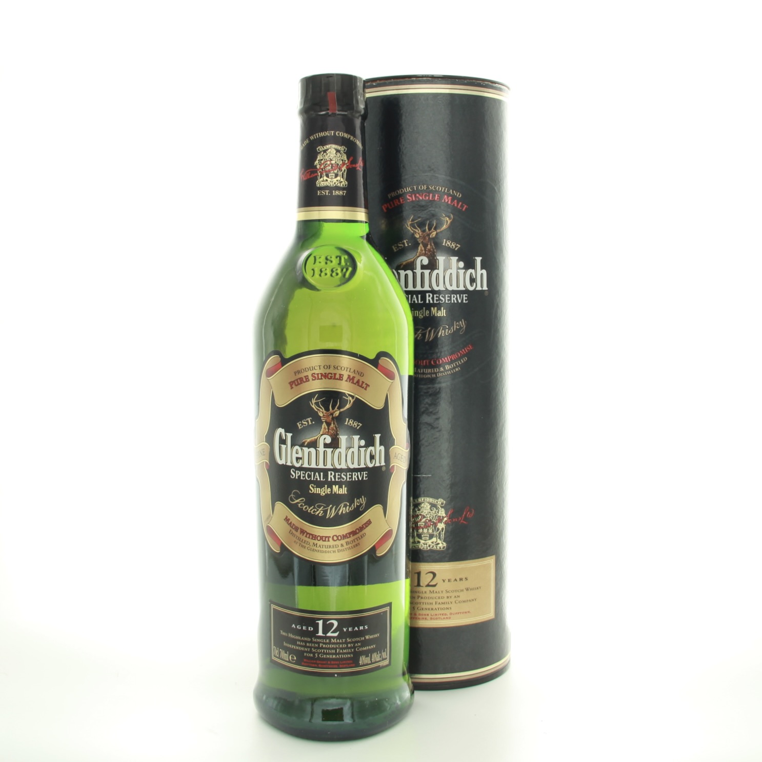 Glenfiddich 12 Year Old Special Reserve 70cl 40% Scotland Speyside Whisky 