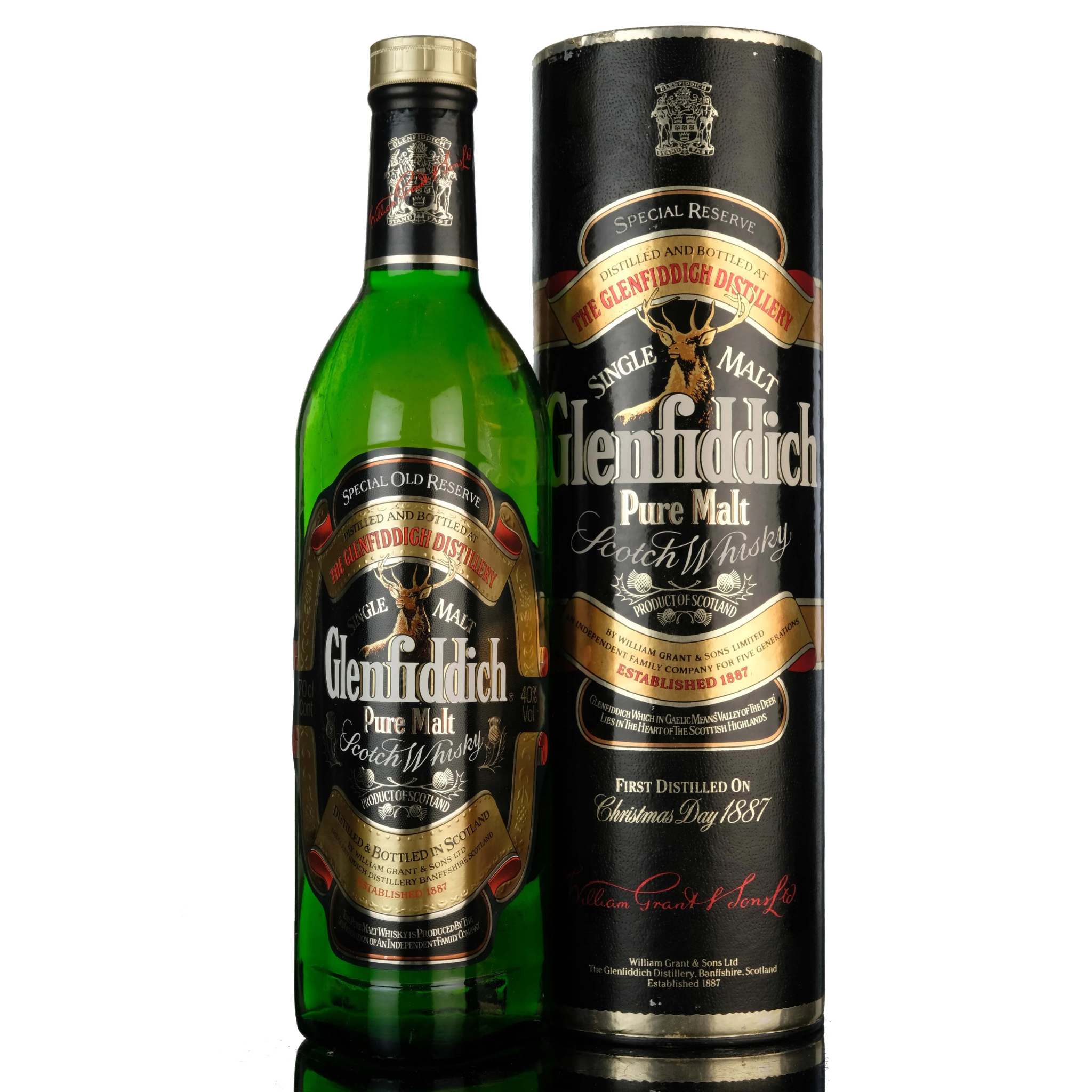 Glenfiddich Special Old Reserve Pure Malt Bottled In 1990s 70cl 43% Scotland Speyside Whisky 