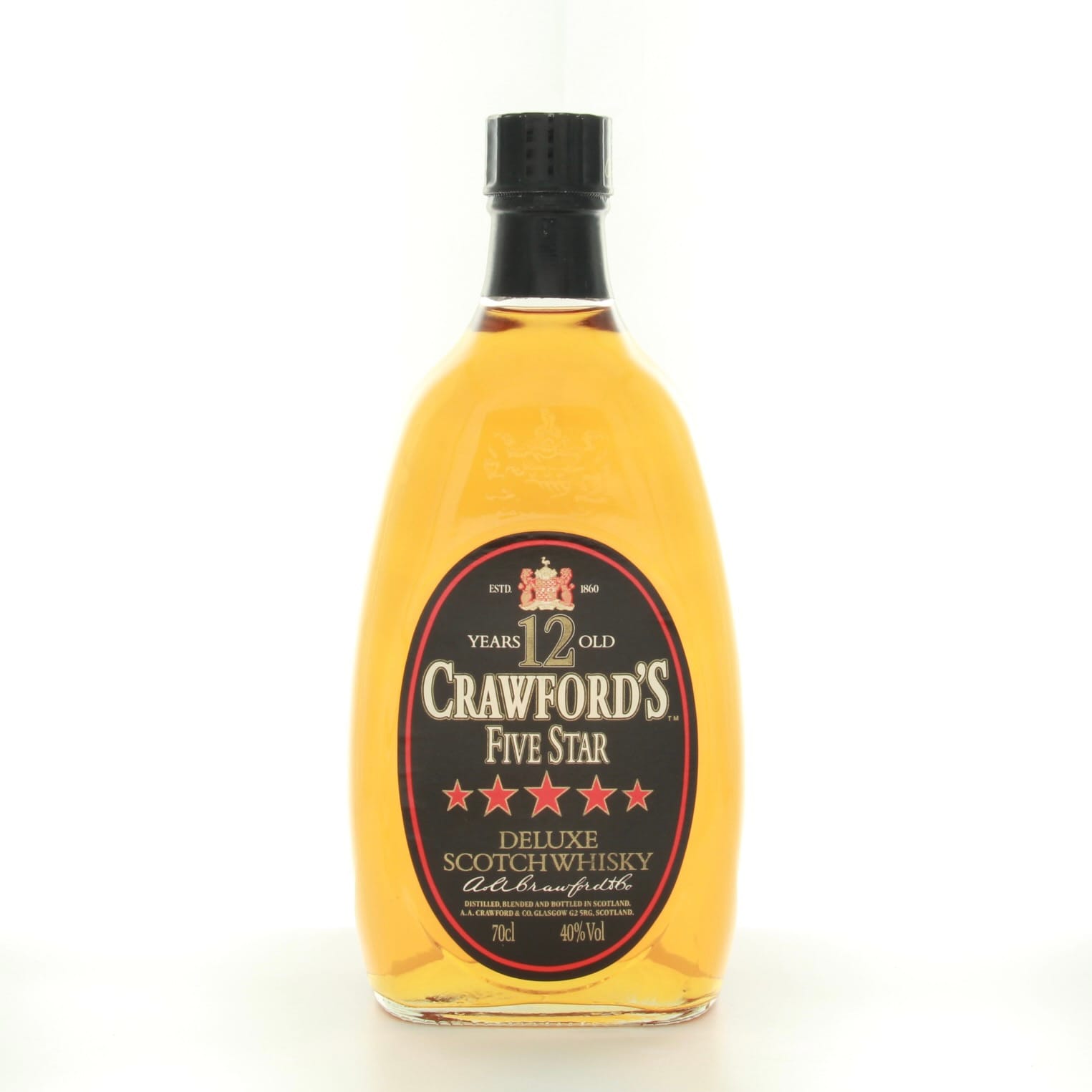 Crawfords 12 Year Old Five Star 70cl 40% Scotland Whisky 